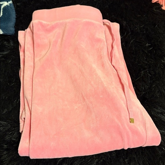 VINTAGE Velour Juicy Couture Pink Size M Pants - Picture 6 of 6